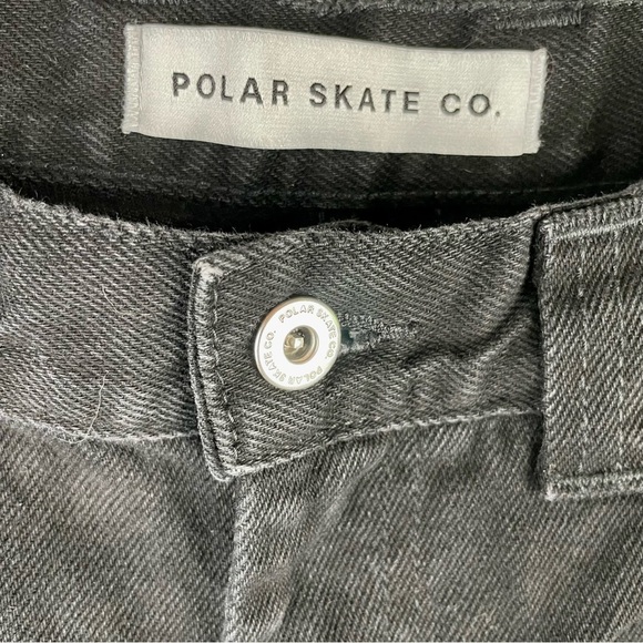 Polar skate co Men's Black Jeans - Picture 3 of 7